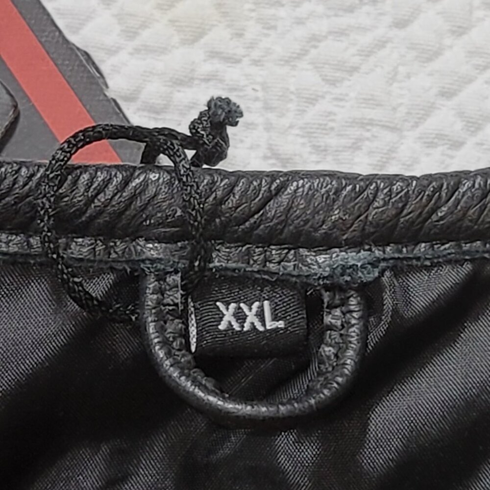 DS Daniel Smart Leather Vest Black Sz XXL - Picture 6 of 14